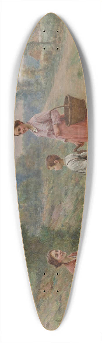 Csar Pattein - Apples for sale 39.3 inch art pintail longboard deck