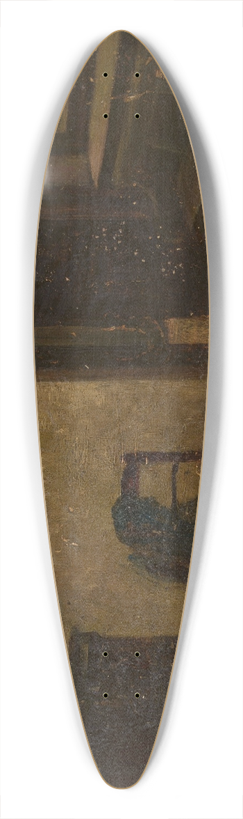 Curt Agthe - Room interior 39.3 inch art pintail longboard deck