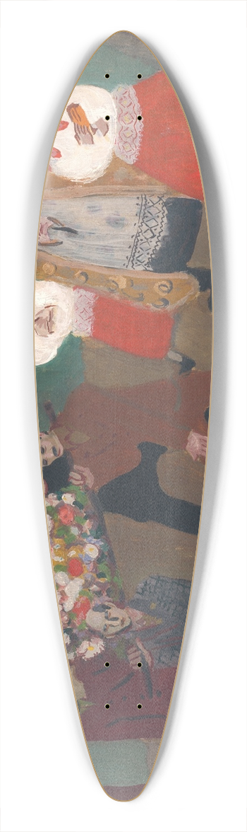 Cyprin Majernk - Procession 39.3 inch art pintail longboard deck