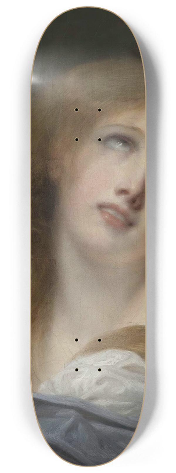 Jean-Baptiste Greuze - The Bust of a Young Girl, Called Virginie 8.25 inch art skate deck
