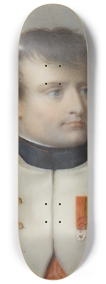 Jean-Baptiste Isabey - Napoleon I Bonaparte (1769-1821), Emperor of France 8.25 inch art skate deck