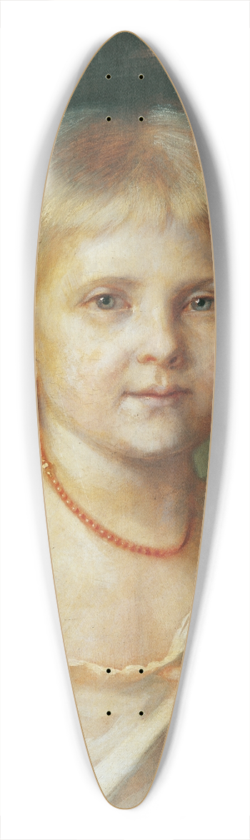 Daniel Penther - Grete Chrobak 39.3 inch art pintail longboard deck