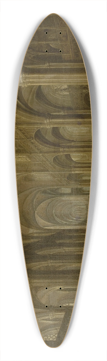 David Colijns - Presentation of Jesus in the Temple 39.3 inch art pintail longboard deck