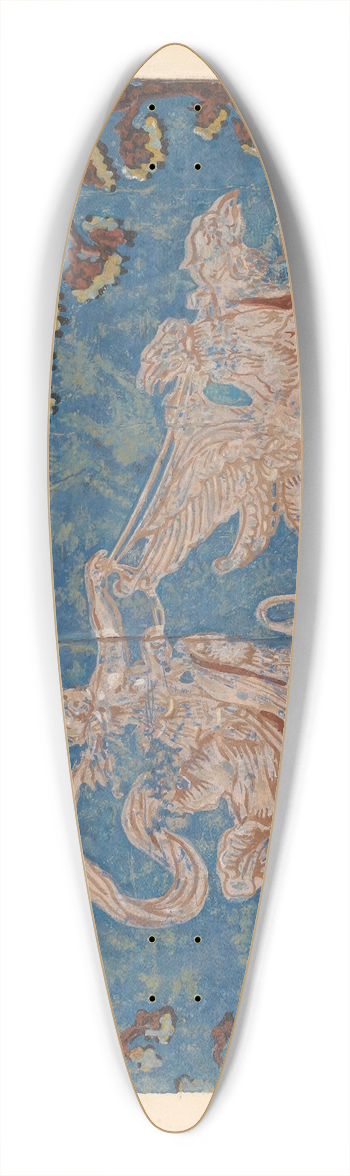 David Dorfman - Bandbox (section) 39.3 inch art pintail longboard deck