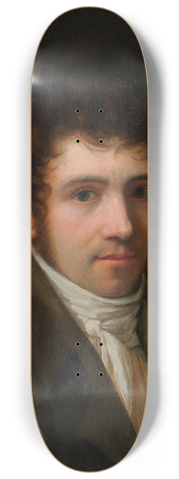 Jean-Baptiste-Louis Germain - Autoportrait 8.25 inch art skate deck