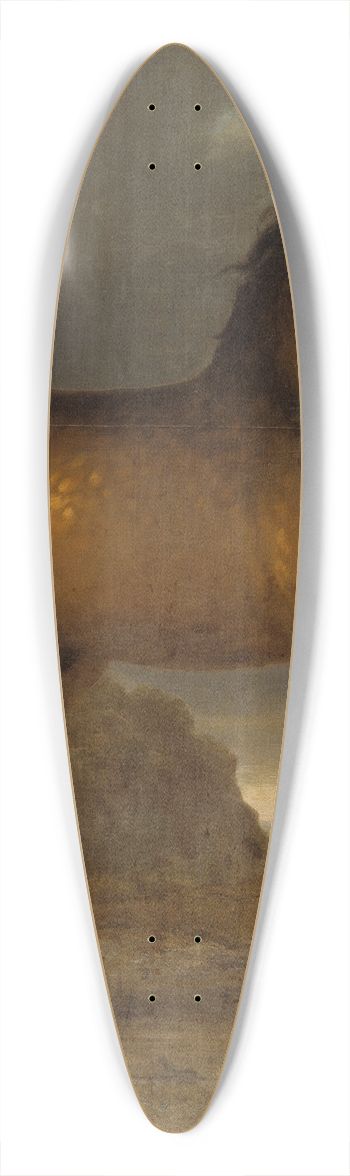 David Klcker Ehrenstrahl - Karl XIs livhst Stenbock 39.3 inch art pintail longboard deck
