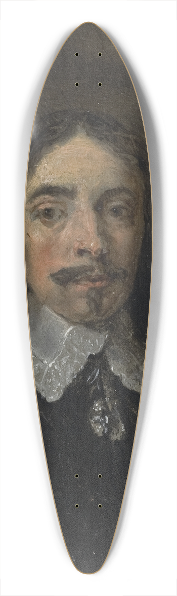 David Teniers The Younger - An Unknown Man 39.3 inch art pintail longboard deck