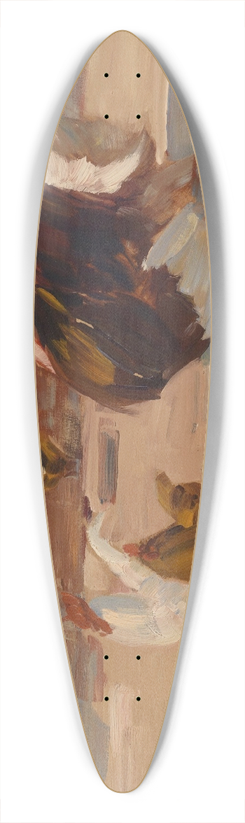 Demeter Koko - Hhnerhof 39.3 inch art pintail longboard deck