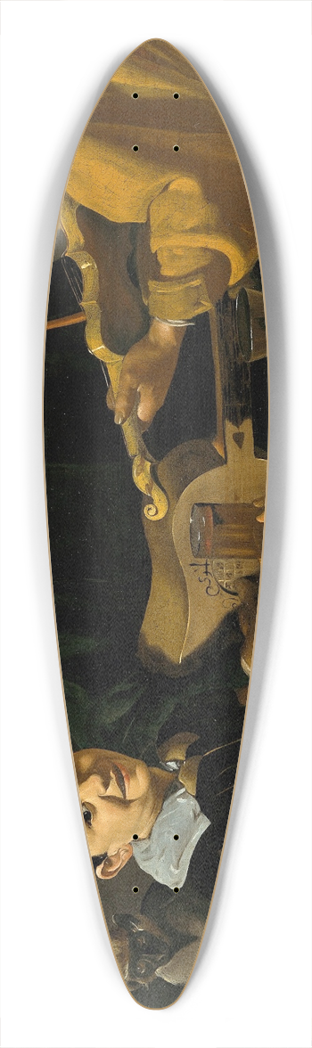 Diego Velzquez - The Three Musicians 39.3 inch art pintail longboard deck