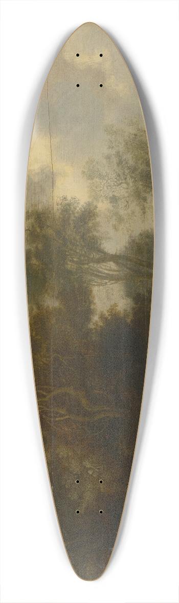 Dirck Dalens - Diana and Callisto 39.3 inch art pintail longboard deck
