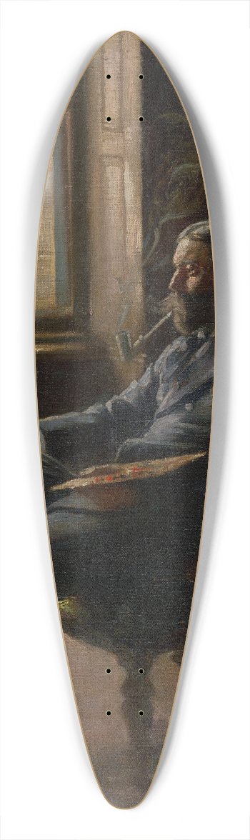 Dominik Skuteck - Artist Horovitz at Work 39.3 inch art pintail longboard deck