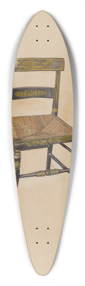 Dorothea A. Farrington - Chair 39.3 inch art pintail longboard deck