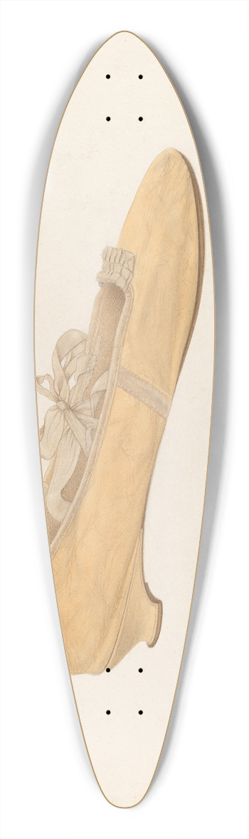 Dorothy Dwin - Slipper 39.3 inch art pintail longboard deck