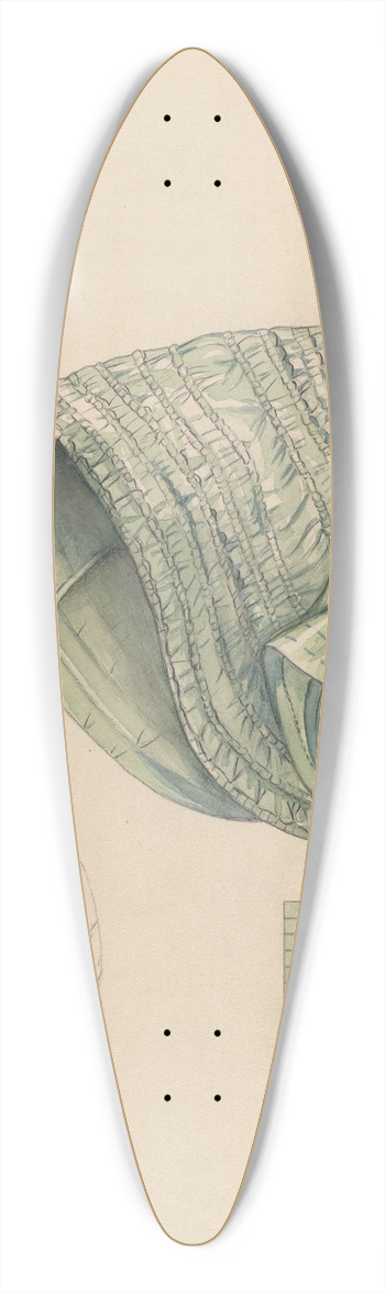Dorothy Gernon - Bonnet 39.3 inch art pintail longboard deck