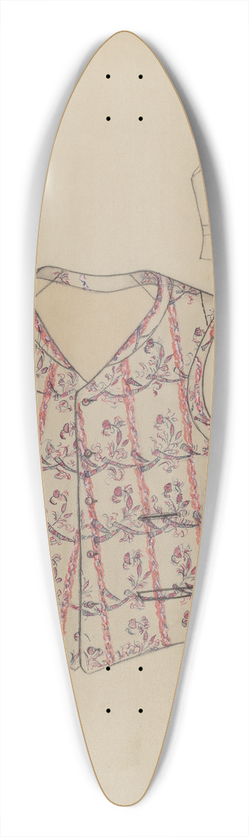 Dorothy Gernon - Waistcoat 39.3 inch art pintail longboard deck