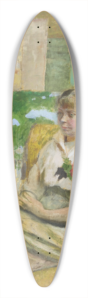 douard Vuillard - Le modle  la rose 39.3 inch art pintail longboard deck