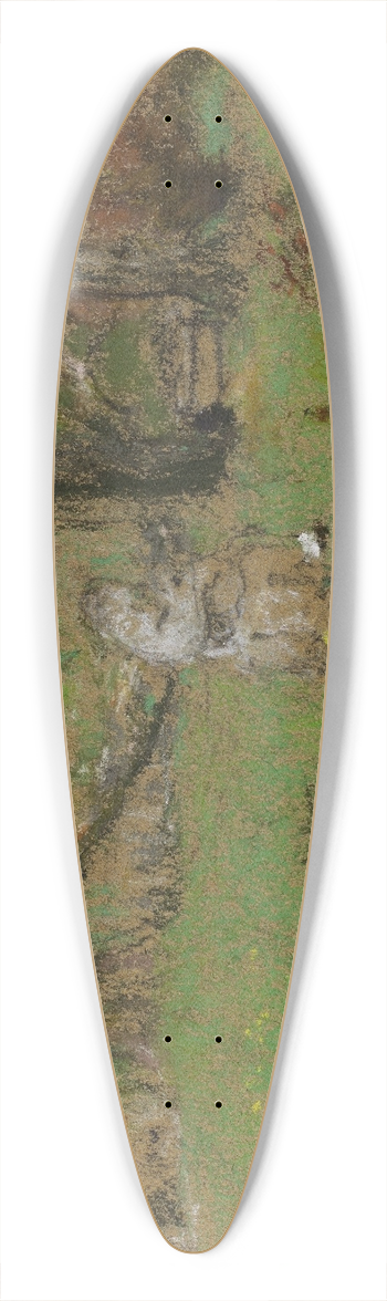 douard Vuillard - Ltang devant le chteau 39.3 inch art pintail longboard deck