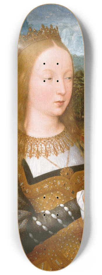 Jean Bellegambe - Saint Catherine 8.25 inch art skate deck