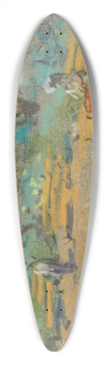 douard Vuillard - Square Berlioz 39.3 inch art pintail longboard deck