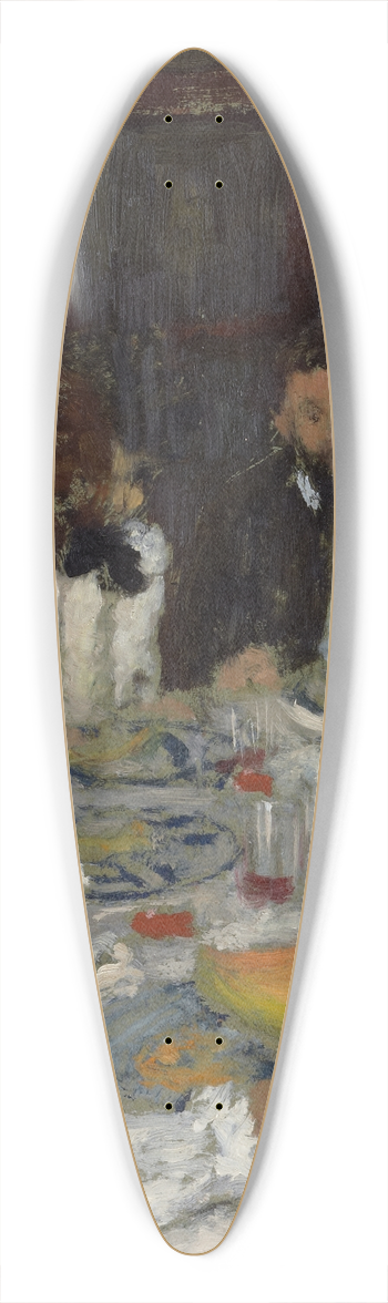 douard Vuillard - TheLuncheon 39.3 inch art pintail longboard deck