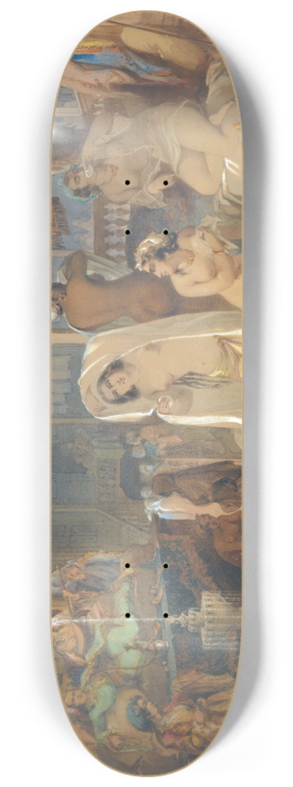 Amadeo Preziosi - In The Hammam 8.25 inch art skate deck