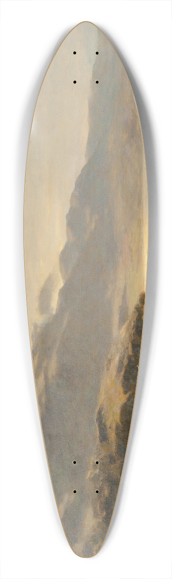 Duncan Cameron - A Highland harvest 39.3 inch art pintail longboard deck