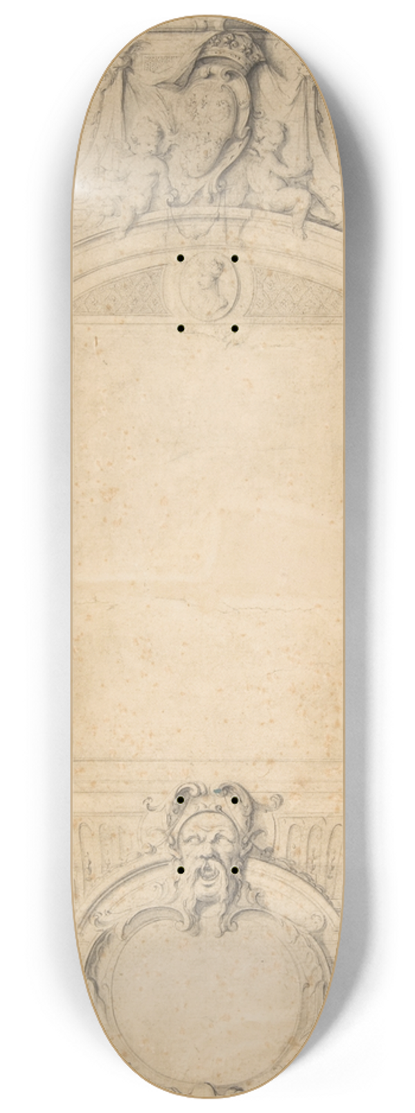 Jean Bernard Toro - Design for a title page 8.25 inch art skate deck