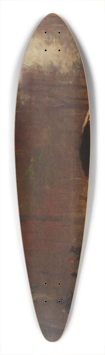 Eastman Johnson - A Different Sugaring Off 39.3 inch art pintail longboard deck