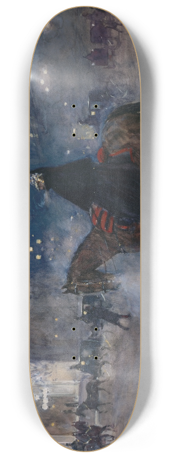 Jean Braud - Faade de lOpra un soir de gala 8.25 inch art skate deck