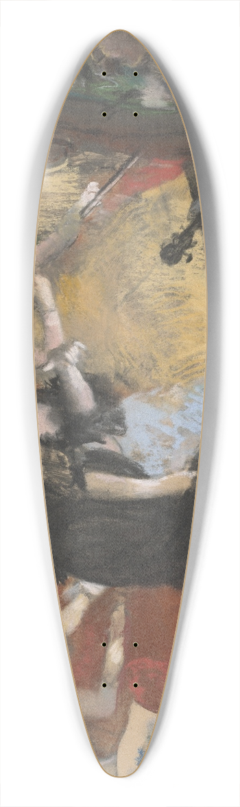 Edgar Degas - Caf-Concert 39.3 inch art pintail longboard deck