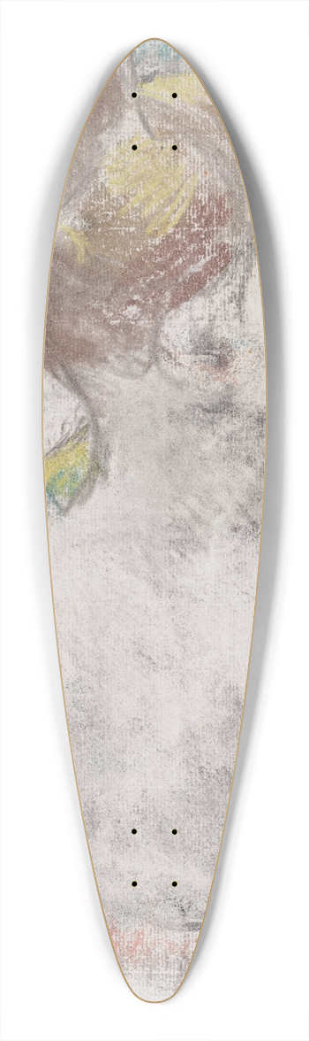 Edgar Degas - Danseuse, buste 39.3 inch art pintail longboard deck