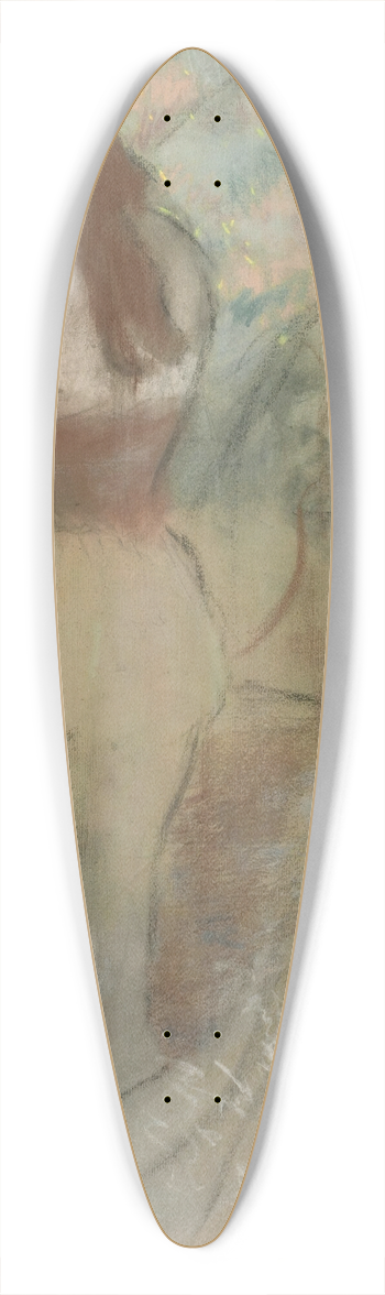 Edgar Degas - Danseuse Shabillant 39.3 inch art pintail longboard deck