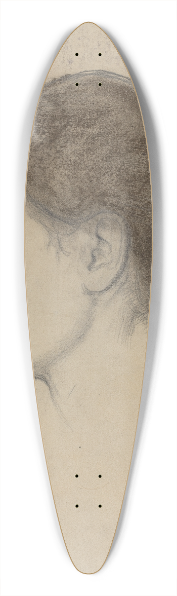 Edgar Degas - Hortense Valpinon 39.3 inch art pintail longboard deck