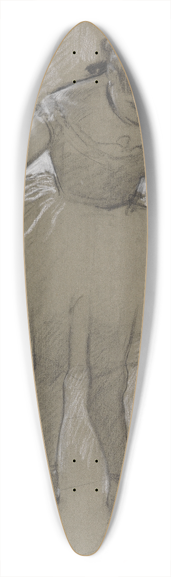 Edgar Degas - Junge Tnzerin im Gegenlicht 39.3 inch art pintail longboard deck