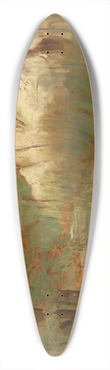 Edgar Degas - Le sanglier 39.3 inch art pintail longboard deck