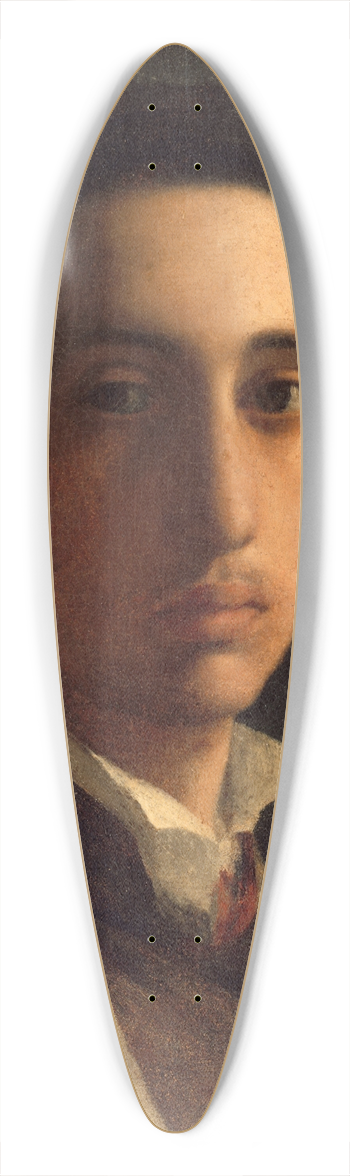 Edgar Degas - Self-Portrait 39.3 inch art pintail longboard deck