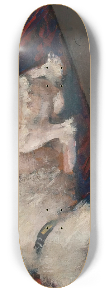 Jean Braud - Le Caniche Blanc 8.25 inch art skate deck