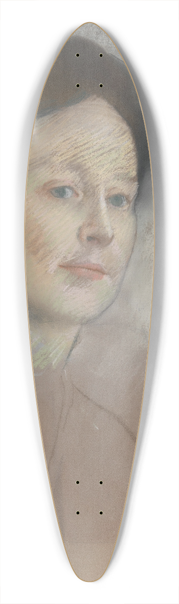 Edgar Degas - The Artists Cousin, Probably Mrs. William Bell (Mathilde Musson, 18411878) 39.3 inch art pintail longboard deck