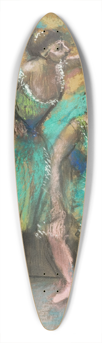 Edgar Degas - The Dancers 39.3 inch art pintail longboard deck