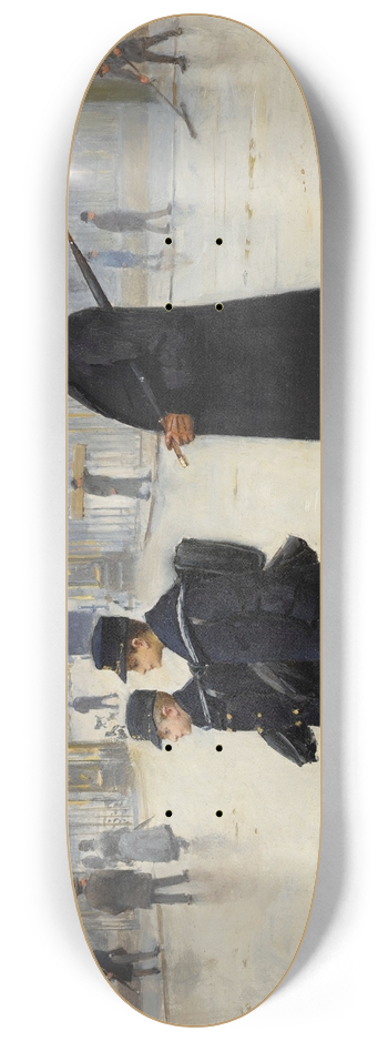 Jean Braud - Le Parc Monceau 8.25 inch art skate deck