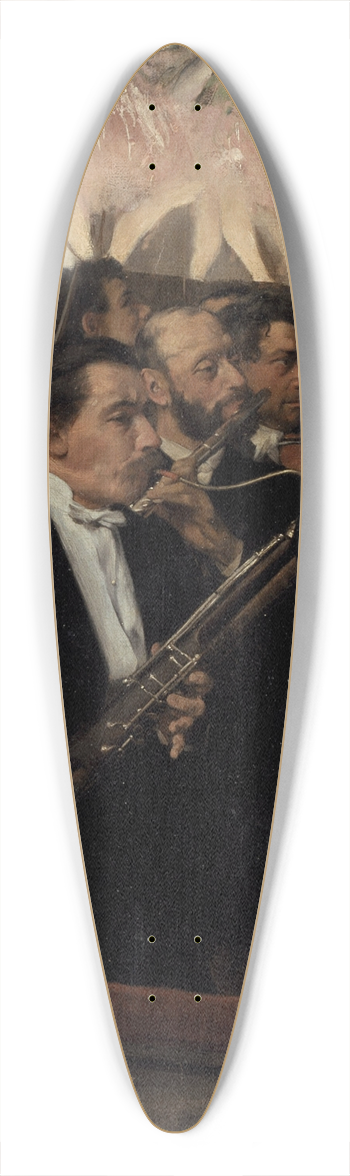 Edgar Degas - The Orchestra At The Opera 39.3 inch art pintail longboard deck
