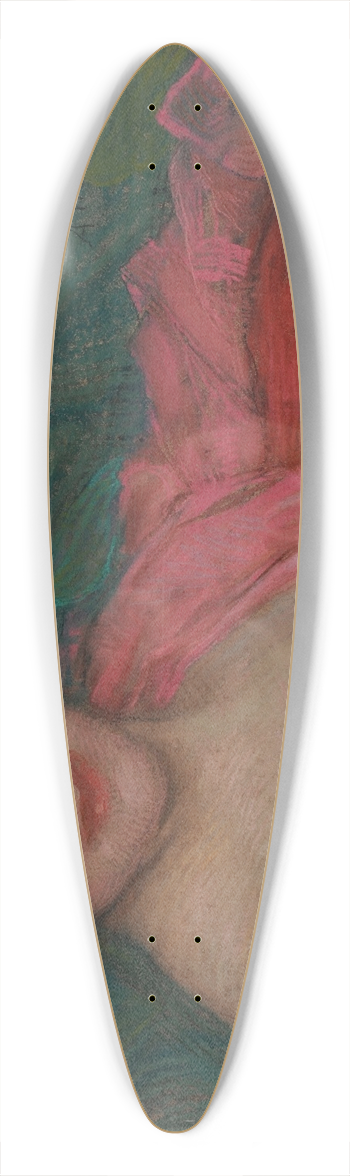 Edmond Aman-Jean - Jeunesse 39.3 inch art pintail longboard deck