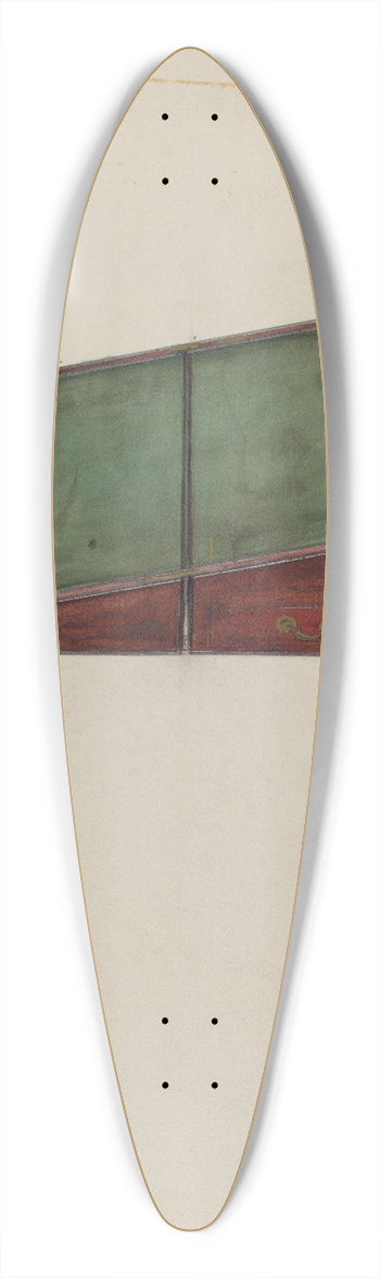 Edna C. Rex - Lap Desk 39.3 inch art pintail longboard deck