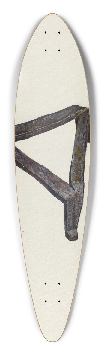 Edna C. Rex - Trivet 39.3 inch art pintail longboard deck