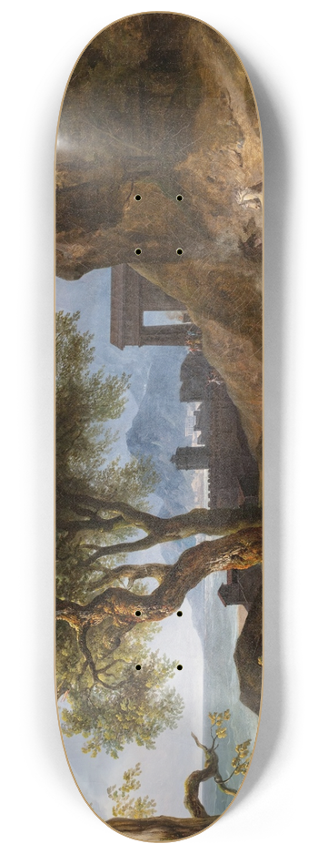 Jean-Charles Joseph Rmond - The Death of Hippolytus 8.25 inch art skate deck
