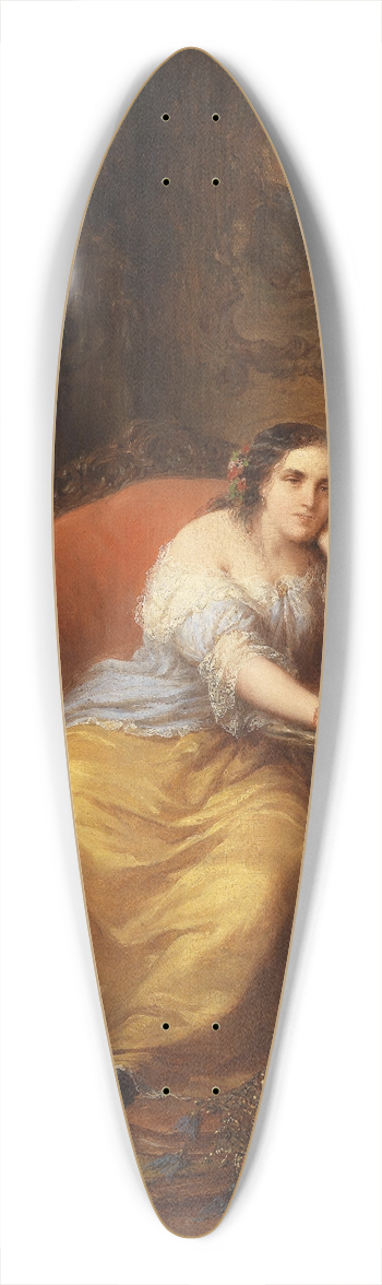 Eduard Ender - Der Brief 39.3 inch art pintail longboard deck