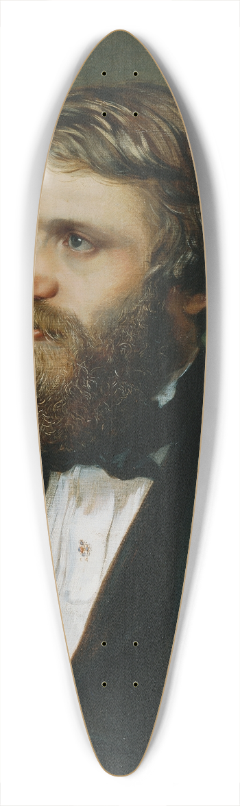 Eduard Ritter von Engerth - Selbstportrt 39.3 inch art pintail longboard deck