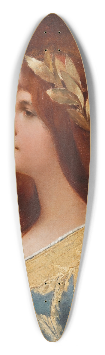 Eduard Veith - Fiammetta 39.3 inch art pintail longboard deck