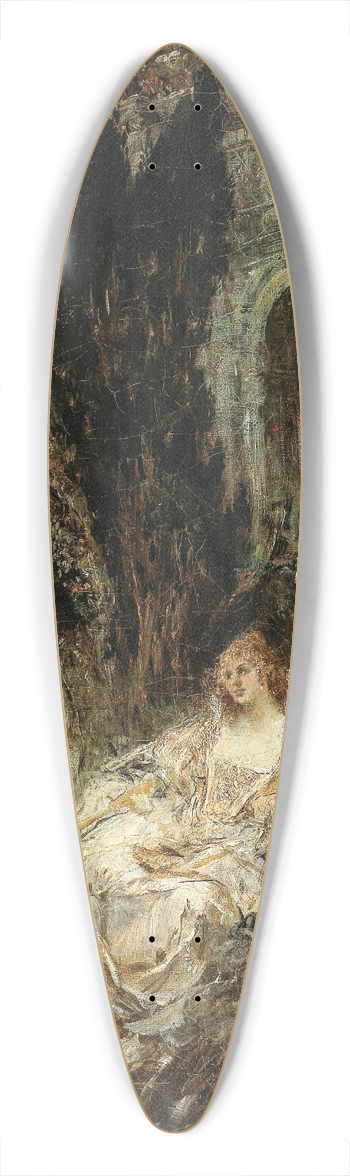 Eduard Veith - Serenade 39.3 inch art pintail longboard deck