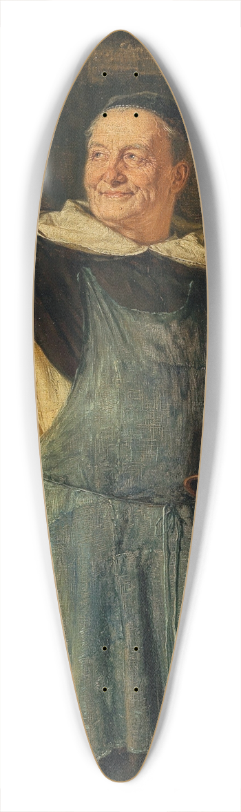 Eduard von Grtzner - Clear wine 39.3 inch art pintail longboard deck